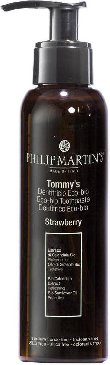 Philip Martin's Tandpasta Skin Care Tommy's Strawberry