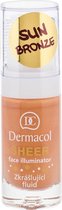 Dermacol - Sheer Face Illuminator Beauty Fluid 15 ml 03 Sun Bronze -