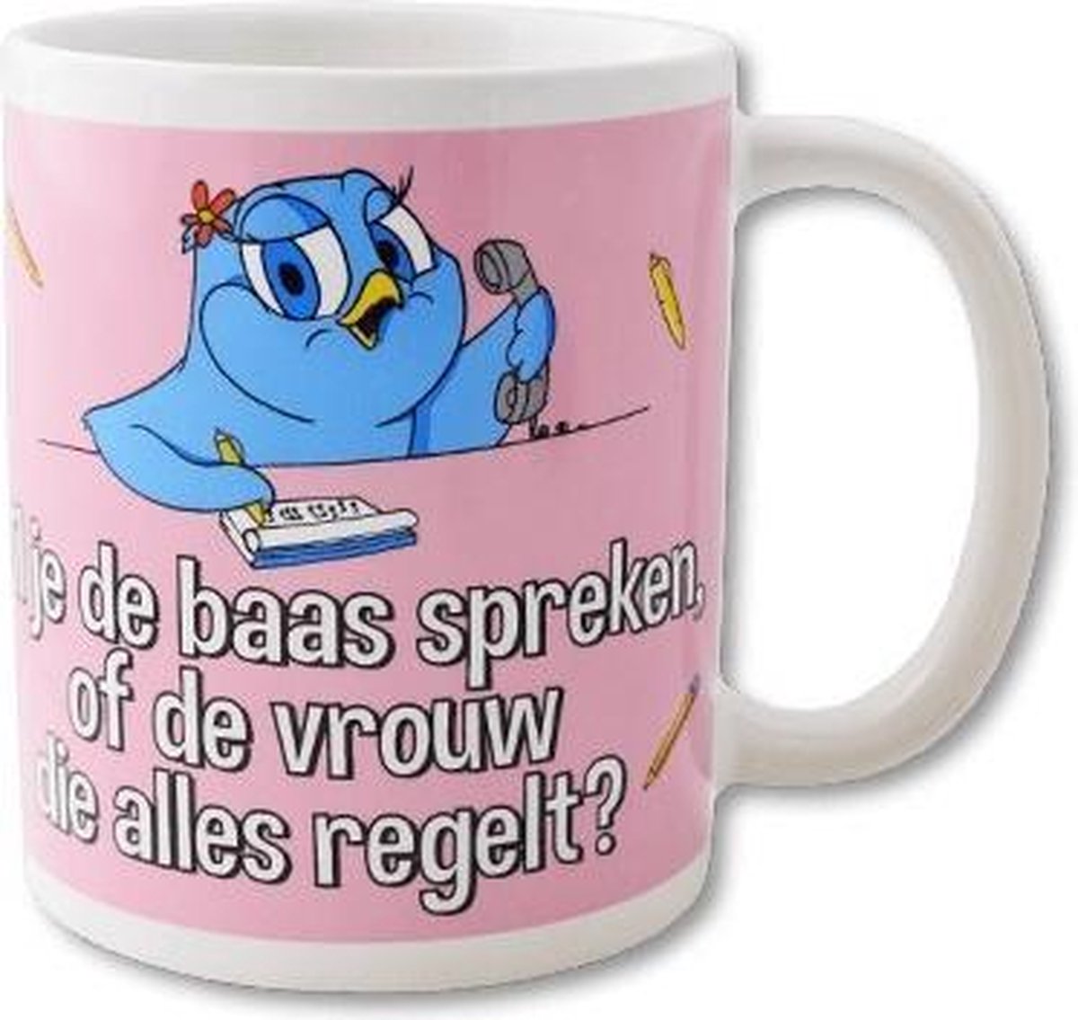 Funny Mug  Baas spreken