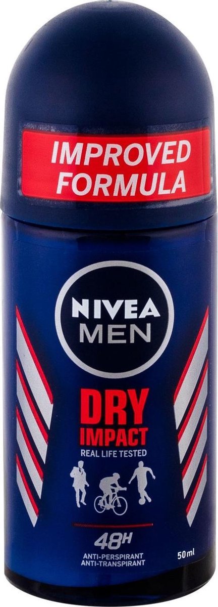 1 Nivea Deo Roll-on Men Dry Impact Plus 50 ml