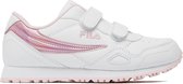 Fila Euro Jogger 4 Sneakers Wit/Roze Kinderen - Maat 35