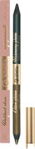 Amelia Cosmetics Oogpotlood Duo Pencil Matte/metallic Groen