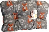 Ferplast Hondenkussen Atlas 42 X 26 Cm Textiel Grijs/oranje