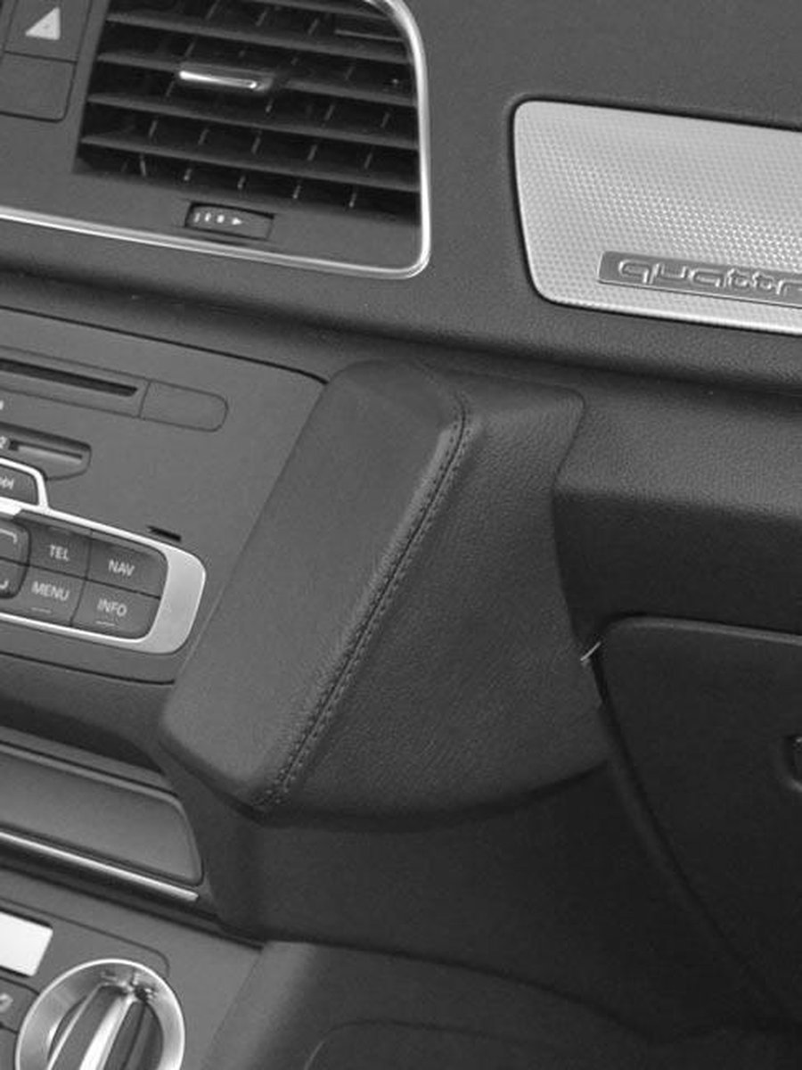 Kuda houder geschikt voor Audi Q3 2011-2018 Kleur: Zwart