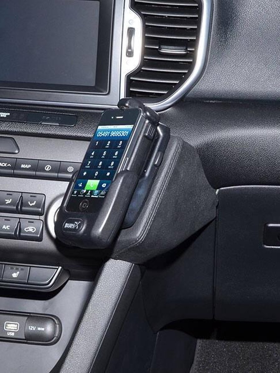 Kuda houder geschikt voor Kia Sportage MJ16 2016-2019 Kleur: Zwart