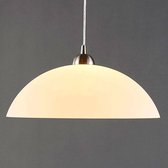 Lindby - hanglamp - 1licht - glas, metaal - H: 18 cm - E27 - wit