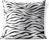 Buitenkussens - Tuin - Dierenprint zebra - 40x40 cm