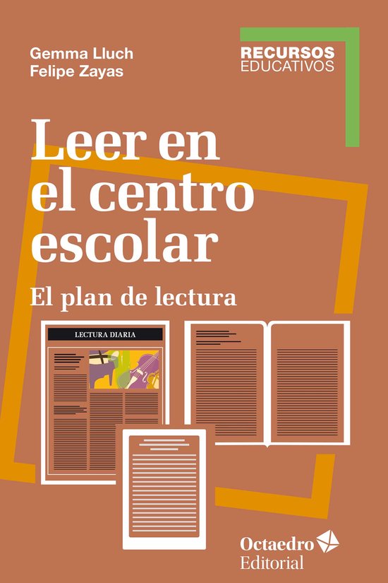 Recursos educativos - Leer en el centro escolar - cover