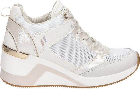 Skechers Uno Wild Streets Sneaker Dames Meerkleurig/Wit - Schoenen.nl
