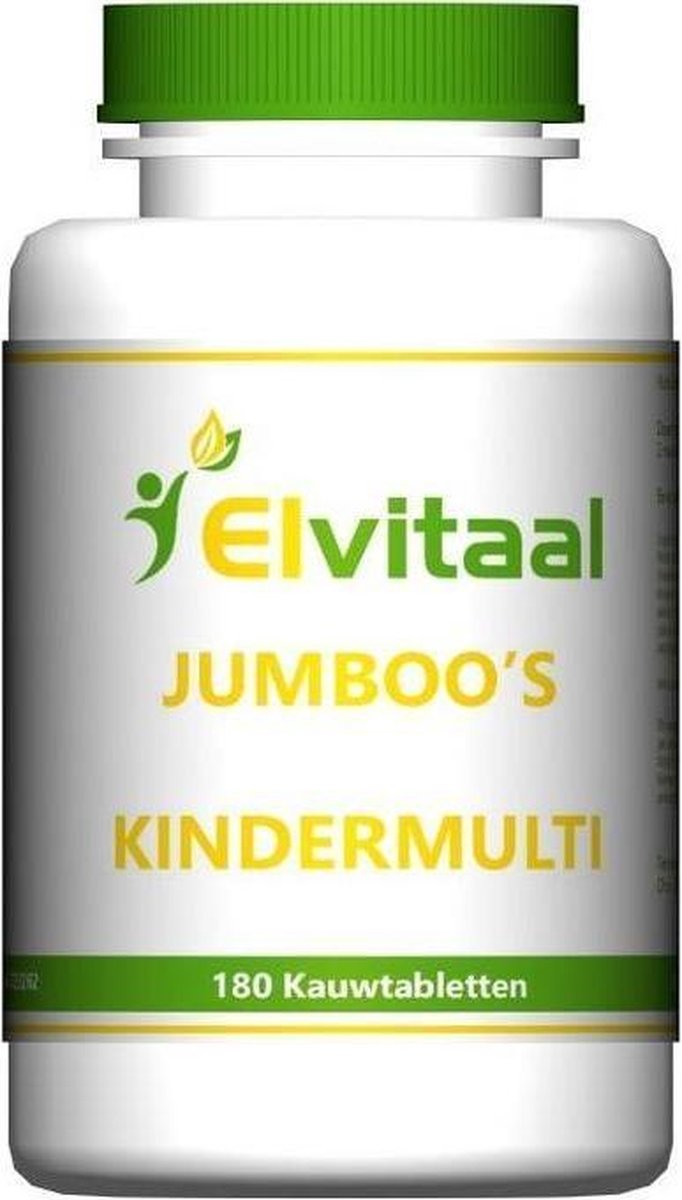 Elvitum Jumboo's Kindermulti Tabletten 180TB