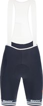Santini Fietsbroek kort met bretels Heren - Trek Segafredo 2021 - Vanta Bib Shorts Nautica Blue - S