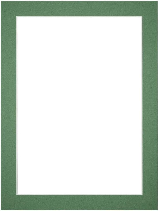 Votre Déco Passe-Partout - Format cadre 30x40cm - Format photo 24x34 cm - Vert Forêt