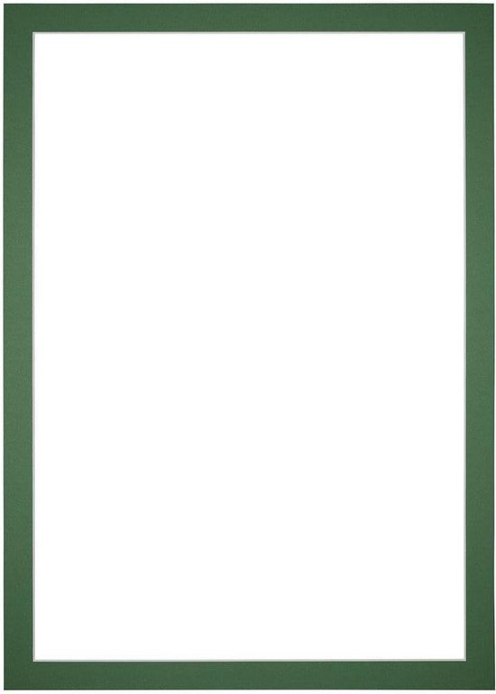 Votre Décoration Passe-Partout - Format cadre 30x42 cm - Format photo 24x36 cm - Vert Forêt
