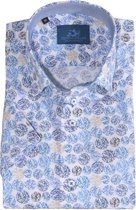 Eden Valley Korte mouw Overhemd - 215469-Modern Blauw (Maat: L)