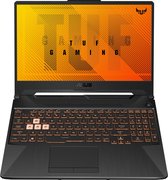 ASUS TUF Gaming F15 FX506LH-HN042T Notebook 39,6 cm (15.6") Full HD Intel® 10de generatie Core™ i5 16 GB DDR4-SDRAM 512 GB SSD NVIDIA® GeForce® GTX 1650 Wi-Fi 6 (802.11ax) Windows 11 Home Zwa