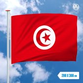 Vlag Tunesië 100x150cm - Spunpoly