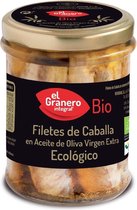 Granero Filetes De Caballa Organic 195g