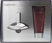 Calvin Klein Euphoria 2 Piece Gift Set: Eau De Parfum 30ml - Body Lotion 100ml