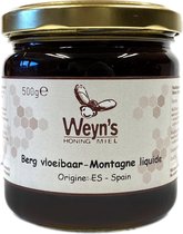 Berghoning vloeibaar Spanje - 500g - Weyn's - Honing vloeibaar