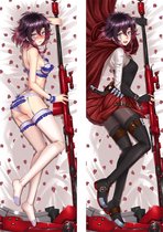 Ruby Rose RWBY Anime Body Pillow Waifu Hoes Dakimakura Kussen Case 25