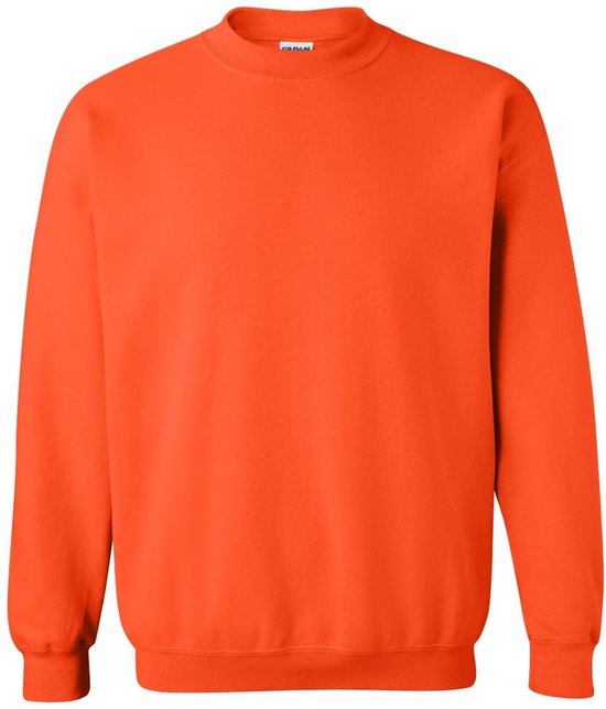 Gildan Heavy Blend Sweatshirt unisexe à col rond pour adultes (Oranje)