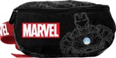 BeUniq Heuptasje Marvel - 24 x 13 x 9 cm - Zwart