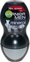 GARNIER - Mineral antiperspirant roll'on (Mineral Neutralizer Men) 50 ml - 50ml