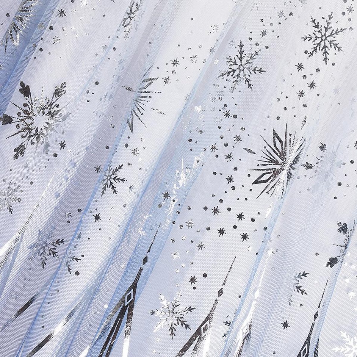 Prinses - Elsa ijskristallen jurk - Prinsessenjurk - Verkleedkleding - Feestjurk - Sprookjesjurk - Blauw - (3/4 jaar) — afbeelding 4