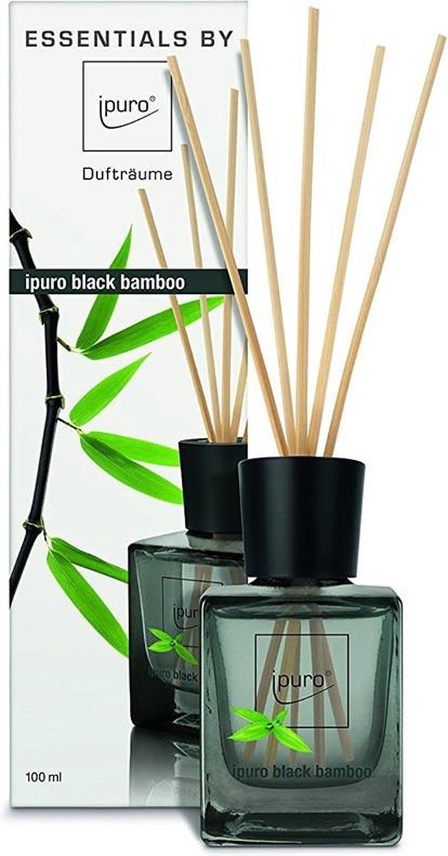 Ipuro Black Bamboo Geurstokjes 100 ml | bol.com