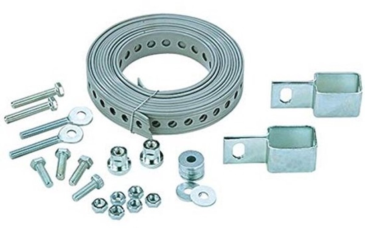 Universele Tank Montageset voor Motorbrandstoftanks - 4,5 m Gecoate Bevestigingsband
