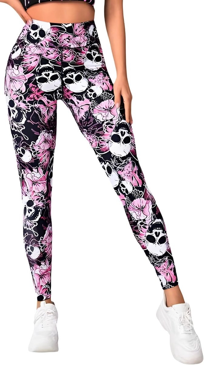 One Clothing - Dameslegging voor sport, fitness, outdoor en loungewear, super elastisch en met hoge tailleband voor kreukvrije, comfortabele pasvorm