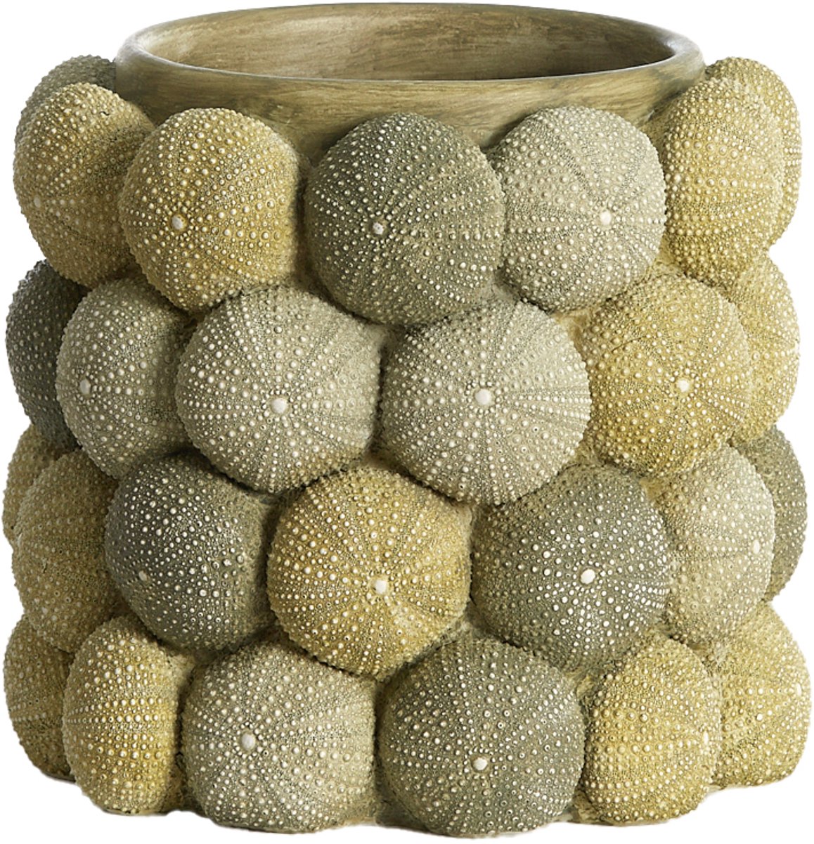 Light & Living Vaas SEA URCHIN - Ø20.5x18cm - Groen