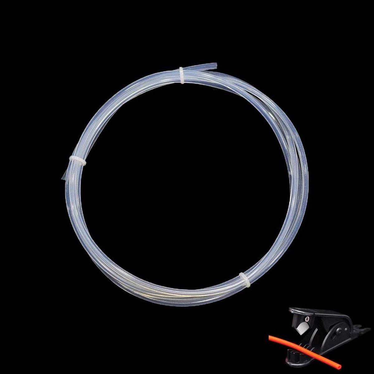PTFE buis 2 x 4 mm - PFA - hoge temperatuur tot 260°C - gladde binnenkant voor optimale filamentdoorvoer - ShopVlot
