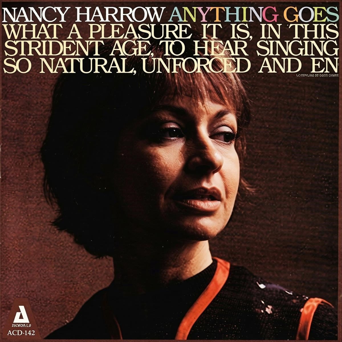 Nancy Harrow - Anything Goes (CD)