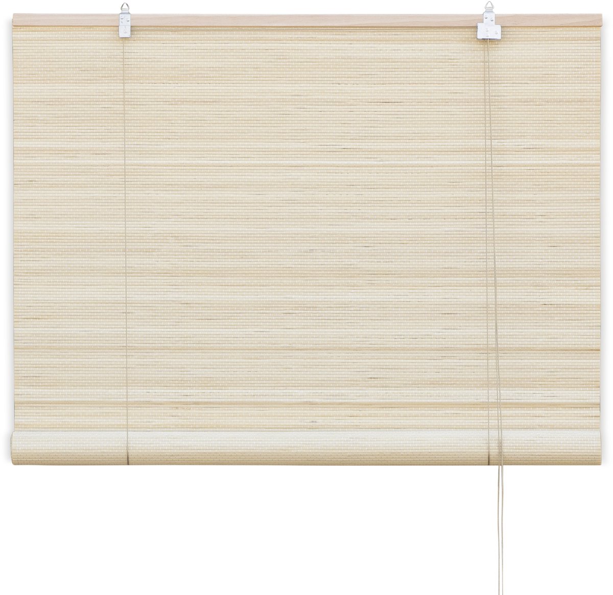 Bamelle Bamboe rolgordijn Zoë – Naturel – 90x160 cm – Bamelle - Natuurlijk & stijlvol raamdecoratie – Lichtdoorlatende zonwering – Eenvoudige & snelle montage