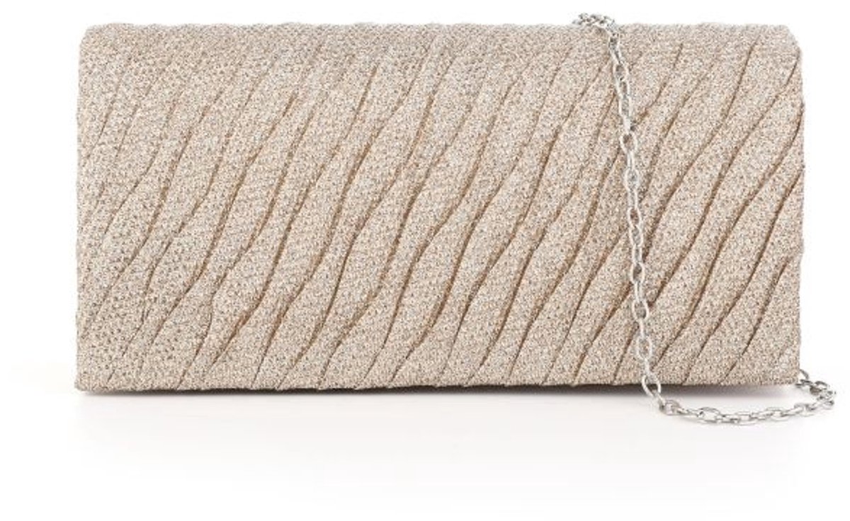 Party clutch- CHAMPAGNE