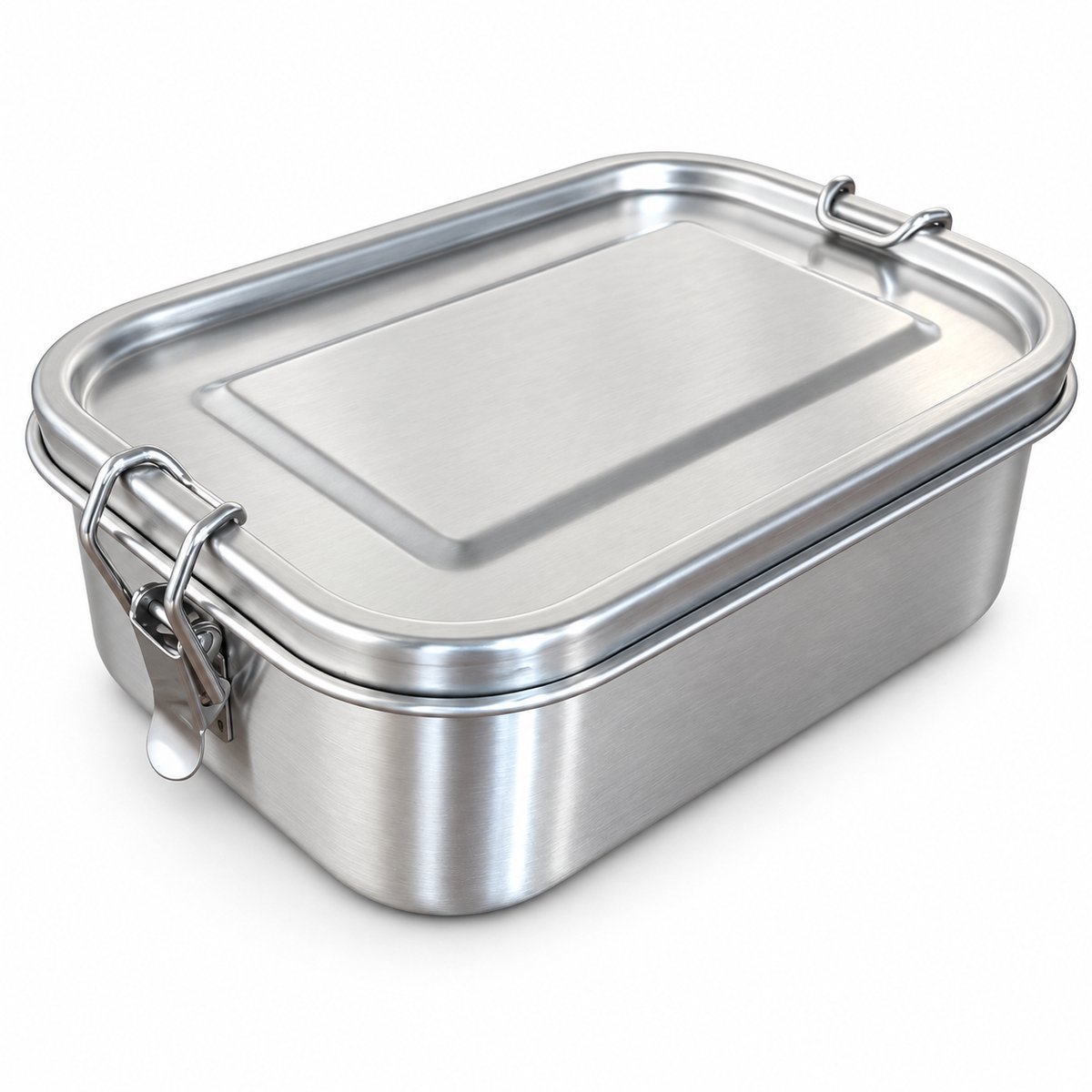 My Green Deal – RVS Lunchbox 800ml – Duurzame Broodtrommel & Snackbox – Fruitbakje Volwassenen & Kinderen – Meal Prep Bakje – Lekvrij & Herbruikbaar