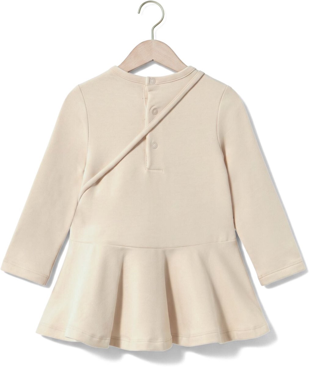 MAYORAL Combined Dress With Bag Unisex - Jurk - Beige - Maat 104