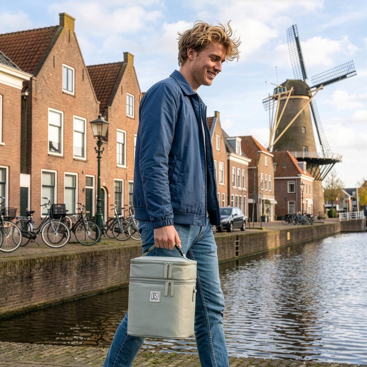 Brisby Kolftas 12 Liter – Koeltas voor Moedermelk & Borstkolf – Kinderwagen Bevestiging – 2 Geïsoleerde Vakken – Inclusief 2 Koelelementen - Sage Green — cadeau in Cadeau-ideeën - foto 2