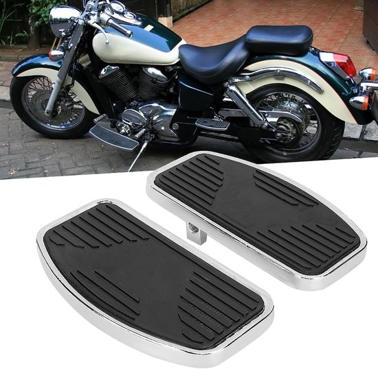 Motorcycle voetsteunen voor Shadow 750 ACE VT400/750 - Comfortabele en duurzame voetplaten voor motorfietsen, geschikt voor jaren 1997-2003 — afbeelding 5