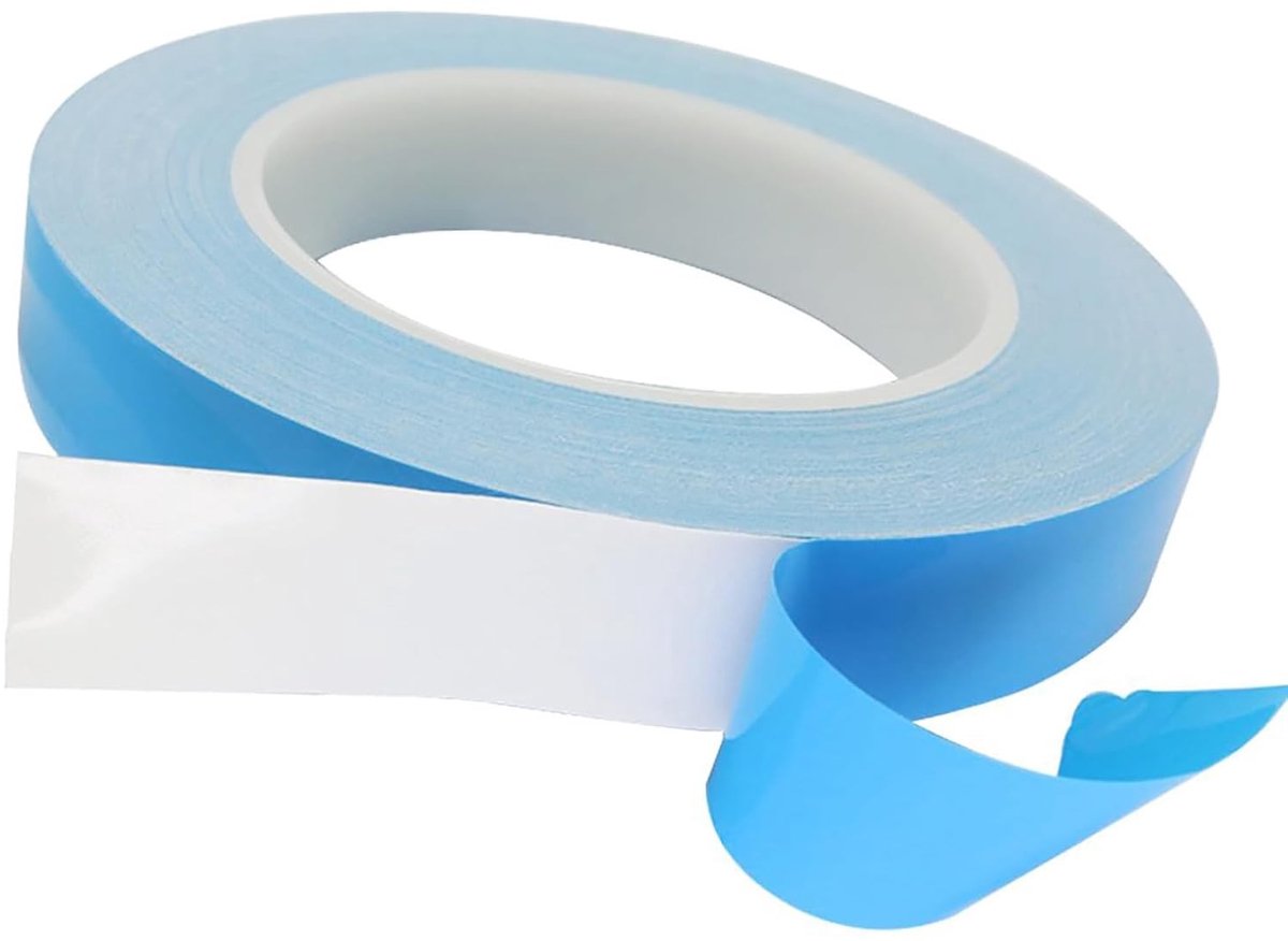 Dubbelzijdige thermische plakband voor LED-verlichting en televisies, uitstekende isolatie en hoge thermische geleidbaarheid (20mm, 25m)