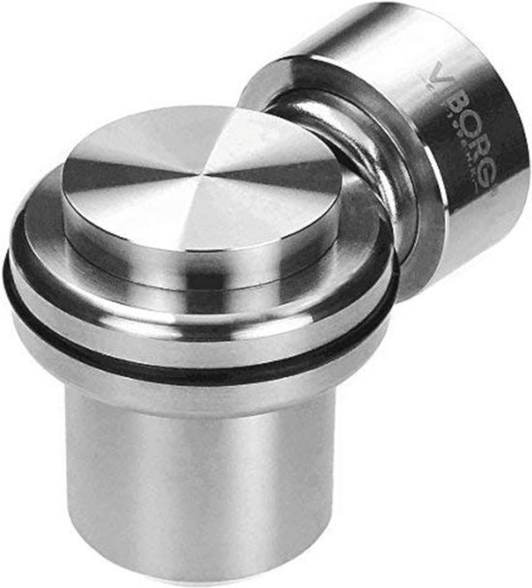 Heavy Duty Vloermount Deurstoppers met Magnetische Bevestiging