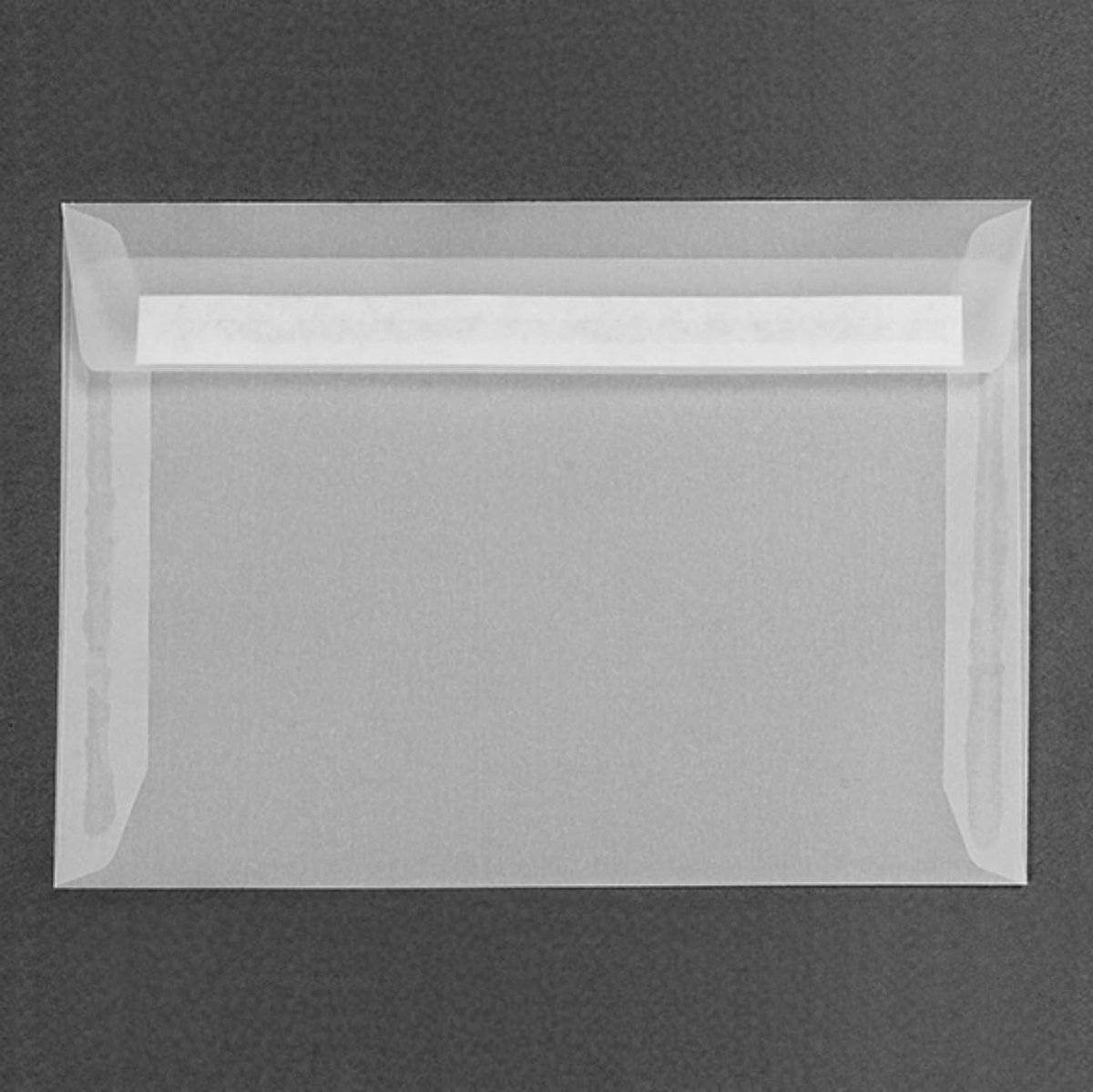 Enveloppen DIN C6 (162 x 114 mm) - transparant