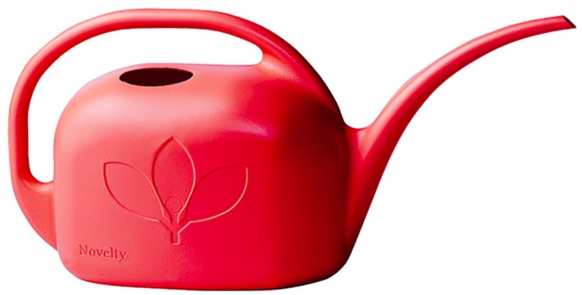 Indoor gieter 1 gallon - rood - leuke vormgeving - ideaal voor binnenplanten - ShopVlot