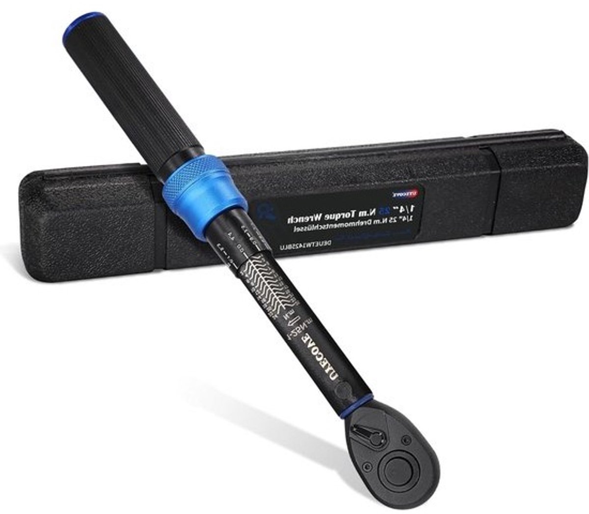 Momentsleutel voor fiets 1-25 Nm hoge precisie ± 3% 72 tanden draaimomentsleutel - fiets momentsleutel - UYECOVE