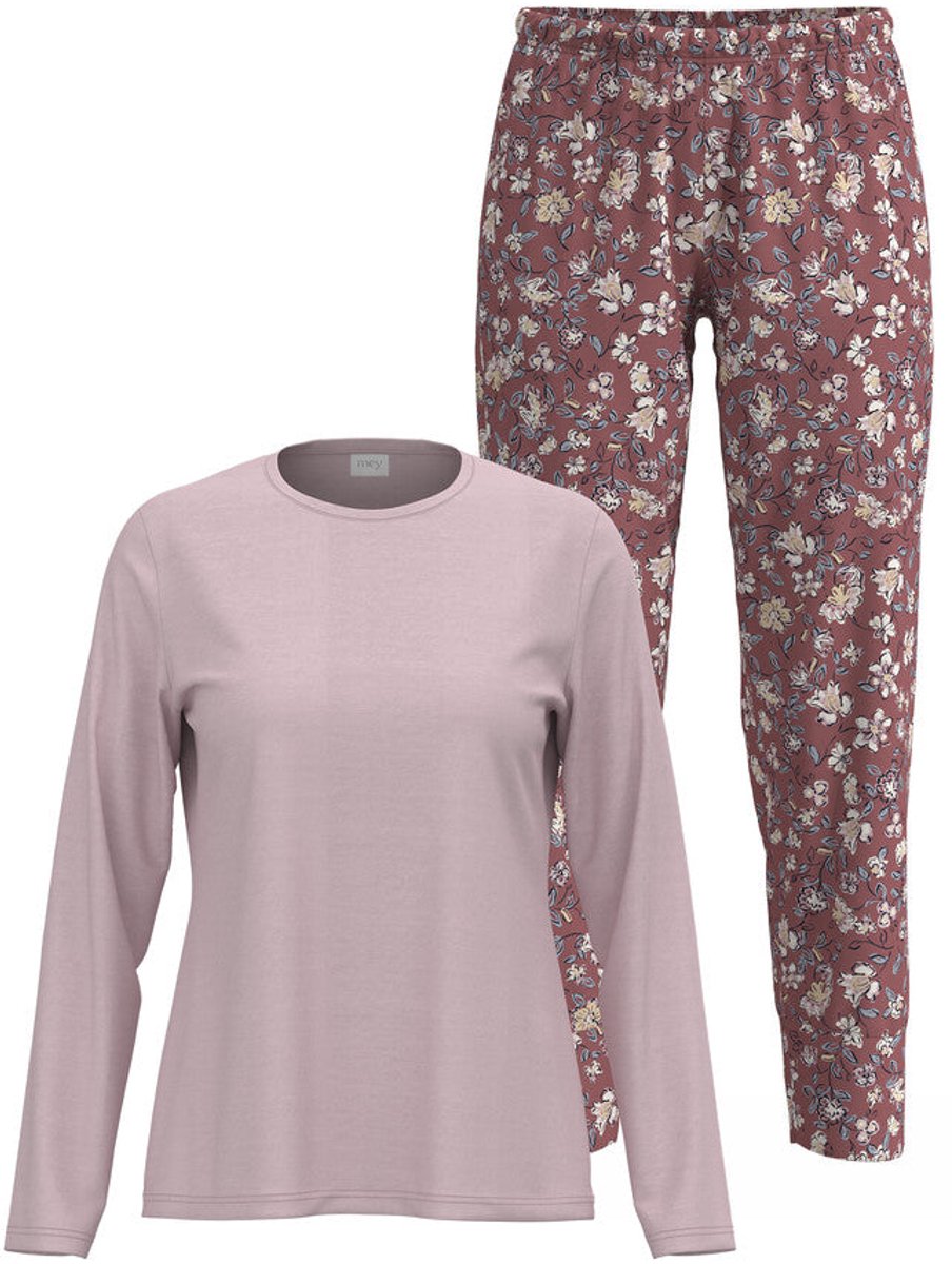 Mey Pyjama Amber Bloom Dames 1240145 1814 java 42 Meerkleurig