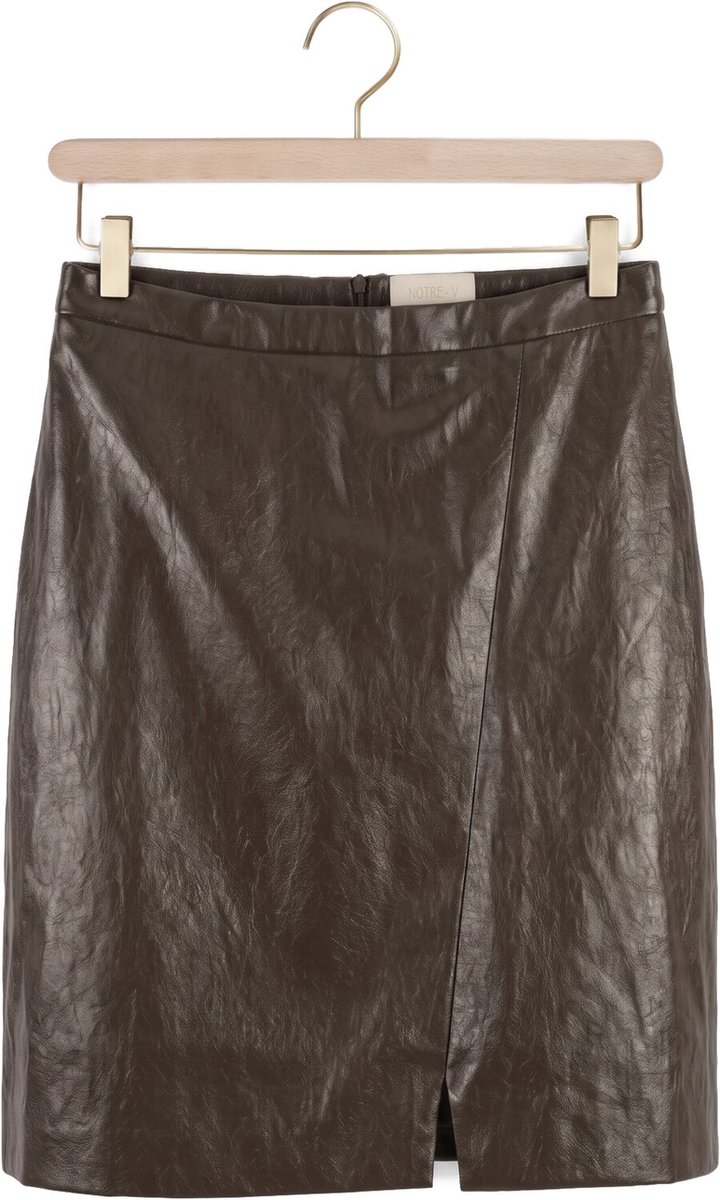 Notre-V Nv-ineke Dames - Korte rok - Bruin - Maat S