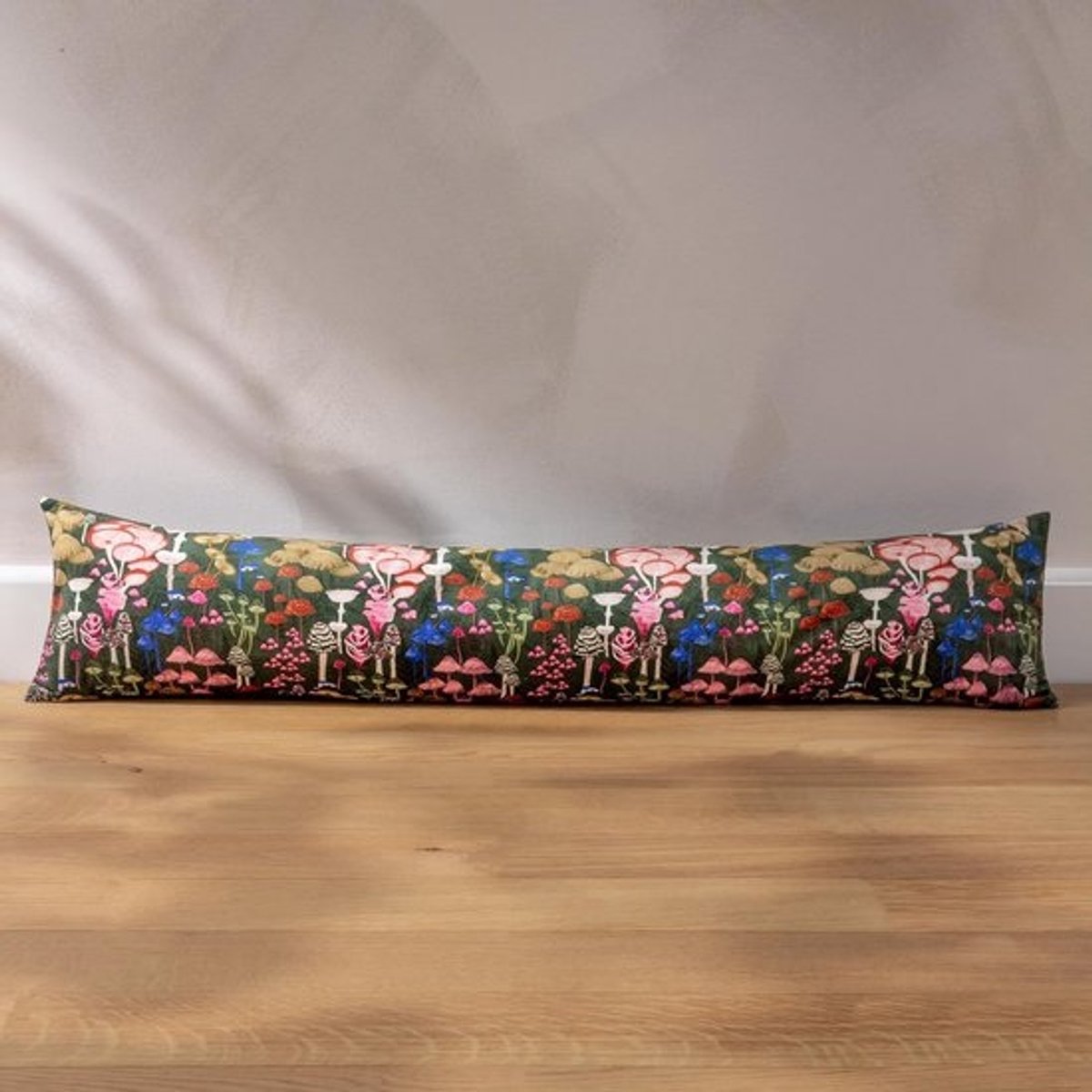 Abstracte Paddenstoel Tochtstrip - Decoratieve Deurstopper voor Koude Lucht