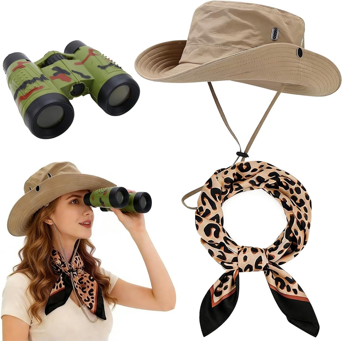 Safarikostuum voor dames en heren, archeoloog