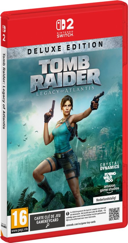 Tomb Raide: Legacy of Atlantis Deluxe Edition + Steelbook - Nintendo Switch 2